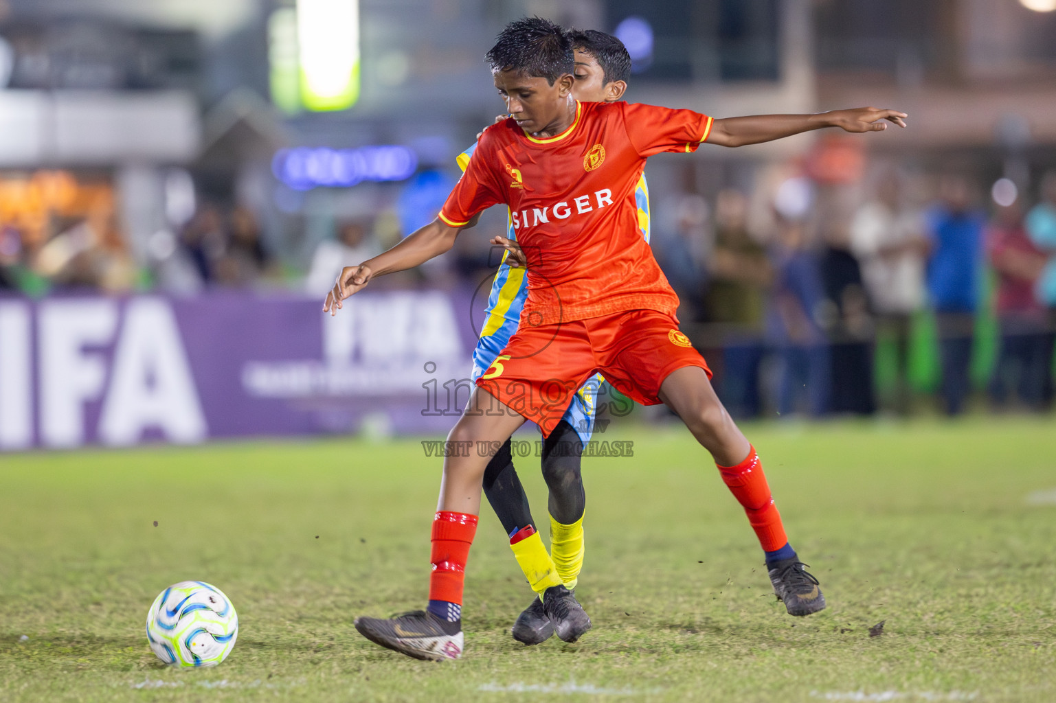 Dhivehi Youth League 2024 - Day 1. Matches held at Henveiru Stadium on 21st November 2024 , Thursday. Photos: Shuu Abdul Sattar/ Images.mv