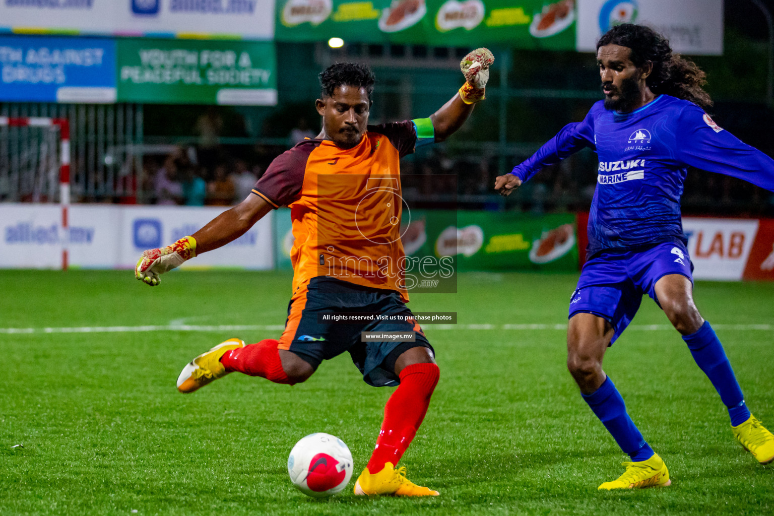 Team MTCC vs Cub Fen in Club Maldives Cup 2022 was held in Hulhumale', Maldives on Monday, 17th October 2022. Photos: Hassan Simah/ images.mv