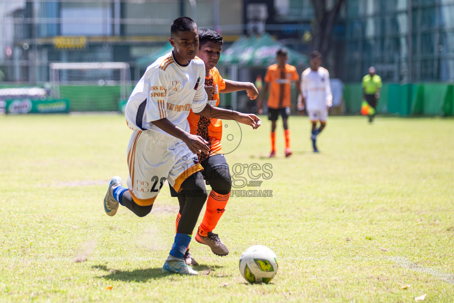 Day 3 of MILO Academy Championship 2025 (U14) was held on Saturday, 1st November 2025 at Henveiru Football Grounds, Male', Maldives . 

Photos: Hassan Simah / images.mv