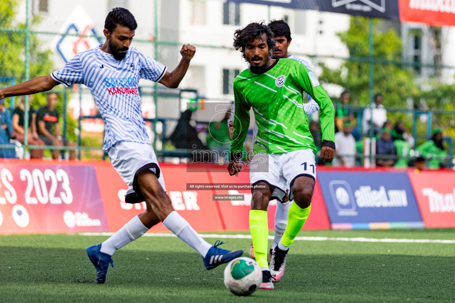 TEAM DJA vs TRC - Transport in Club Maldives Cup Classic 2023 held in Hulhumale, Maldives, on Wednesday, 19th July 2023 Photos: Hassan Simah  / images.mv