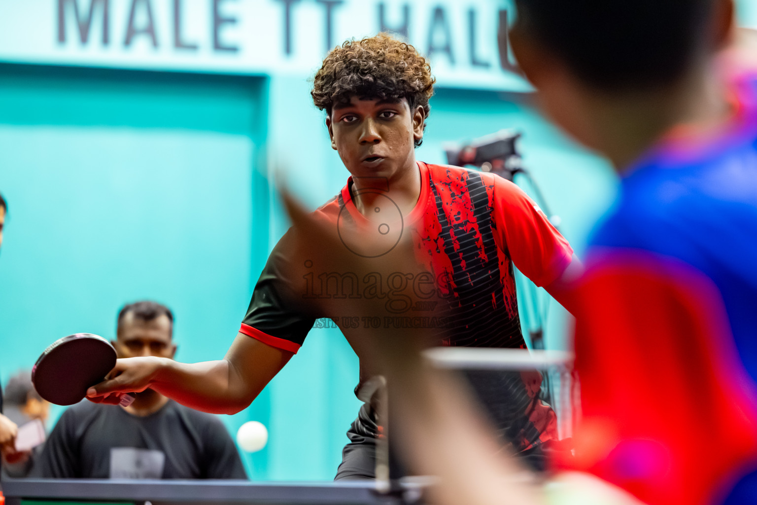Day 2 of BML 63rd National Table Tennis Tournament 2025 was held on Tuesday, 26th August 2025 in Male' TT Hall, Male', Maldives. Photos: Nausham Waheed / images.mv