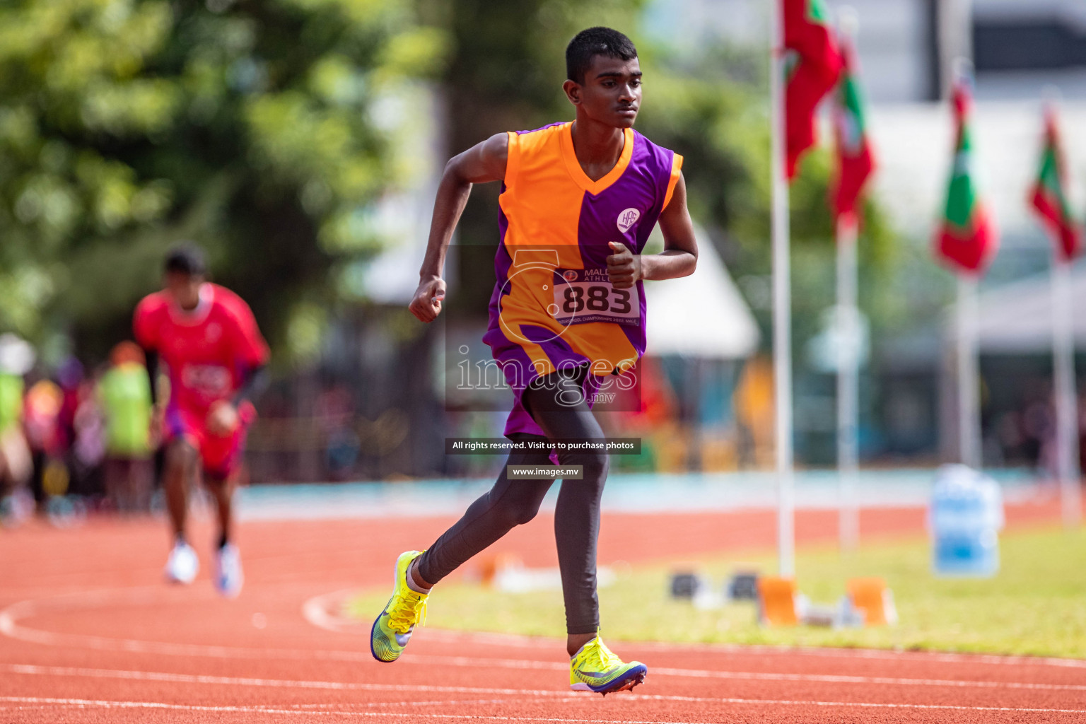 Day 2 of Inter-School Athletics Championship held in Male', Maldives on 24th May 2022. Photos by: Maanish / images.mv