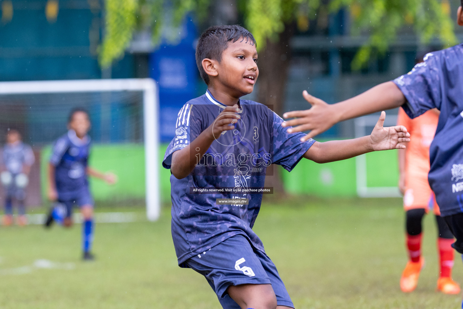 Day 2 of Nestle kids football fiesta, held in Henveyru Football Stadium, Male', Maldives on Thursday, 12th October 2023 Photos: Nausham Waheed/ Shuu Abdul Sattar Images.mv