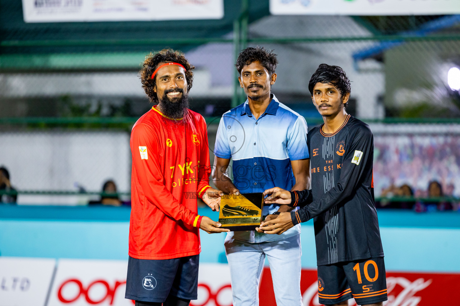 Dee Ess Kay vs Kovigoani in Final of Laamehi Dhiggaru Ekuveri Futsal Challenge 2024 was held on Wednesday, 31st July 2024, at Dhiggaru Futsal Ground, Dhiggaru, Maldives Photos: Nausham Waheed / images.mv