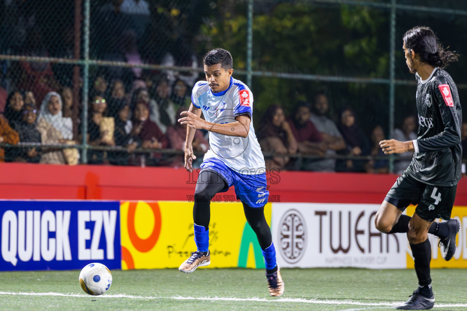 M Mulak vs M Veyvah in Day 8 of Golden Futsal Challenge 2025 was held on Sunday, 12th January 2025, in Hulhumale', Maldives
Photos: Ismail Thoriq / images.mv
