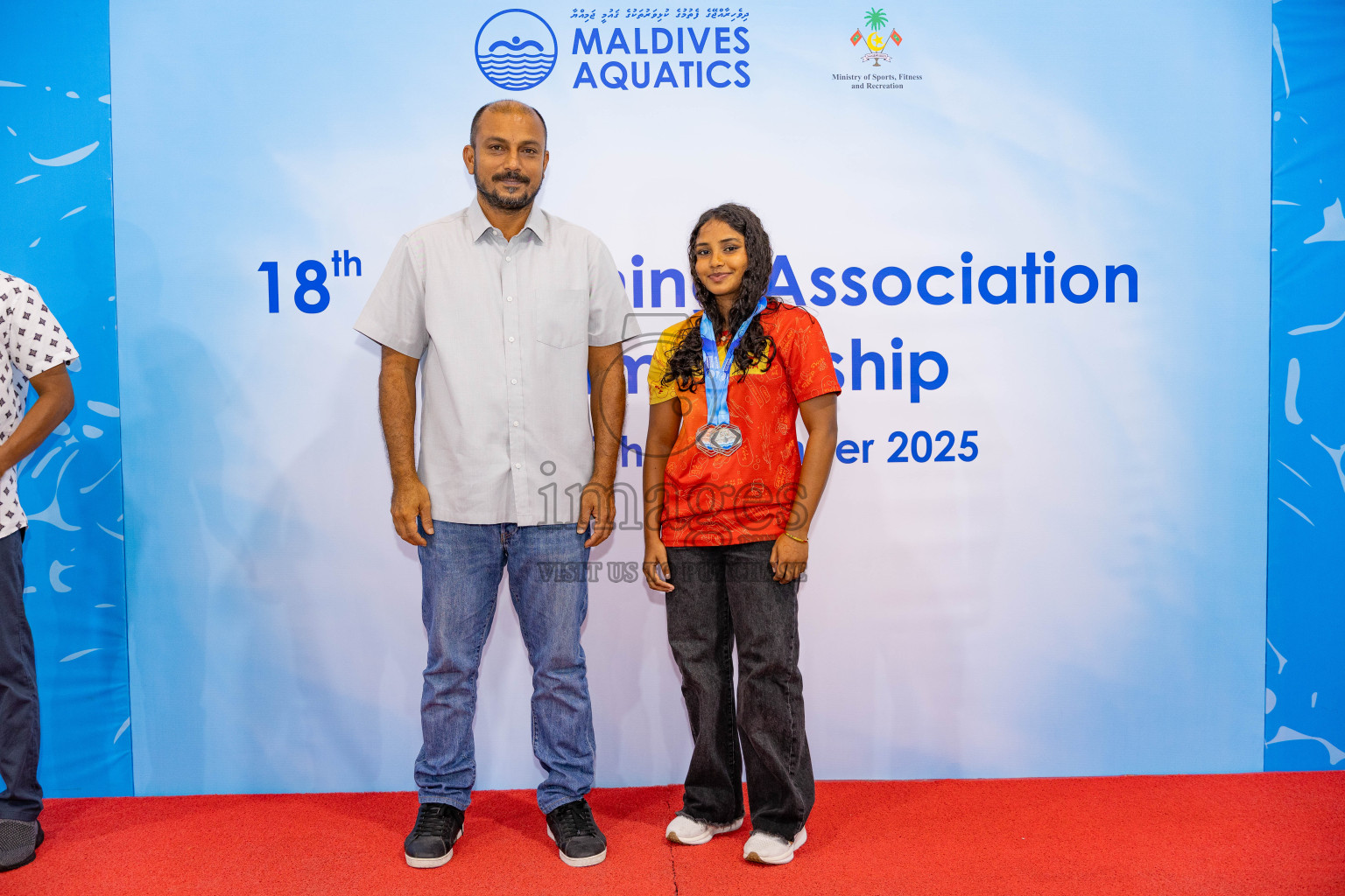 18th Swimming Association Championship 2025, Closing Ceremony was held on Saturday, 29th November 2025 at Swimming Track Hulhumale', Maldives. Photos: Areef Adam / images.mv