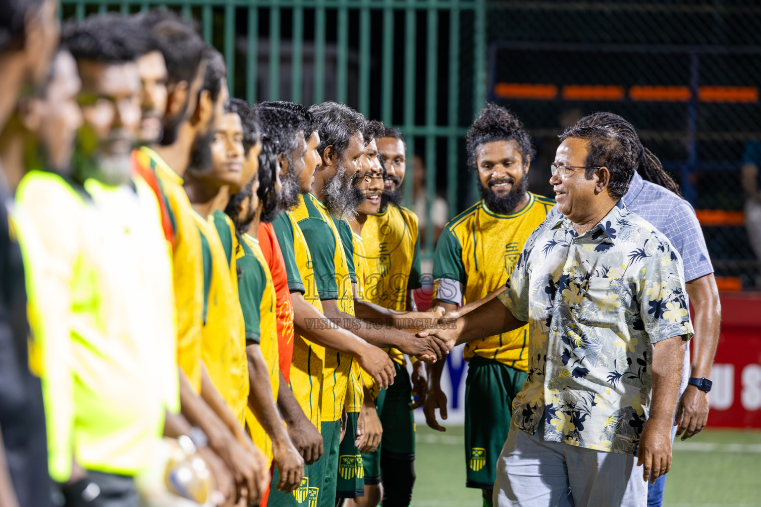 HDh Finey vs HDh Nolhivaranfaru in Day 5 of Golden Futsal Challenge 2025 on Thursday, 9th January 2025, in Hulhumale', Maldives
Photos: Ismail Thoriq / images.mv