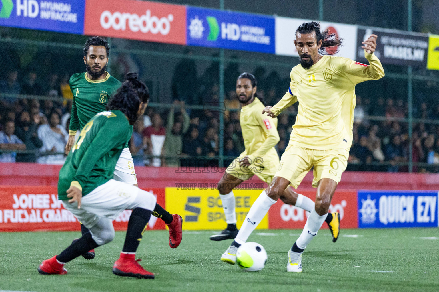 Opening of Golden Futsal Challenge 2024 with Charity Shield Match between L.Gan vs Th. Thimarafushi was held on Sunday, 14th January 2024, in Hulhumale', Maldives Photos: Nausham Waheed / images.mv