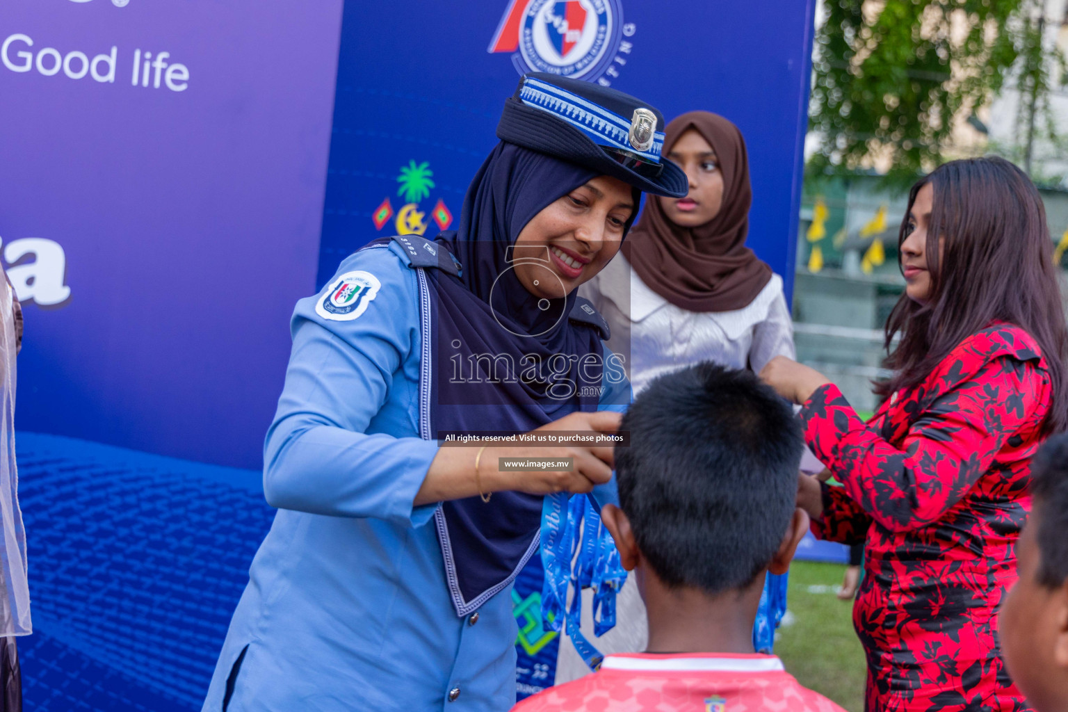 Day 4 of Nestle Kids Football Fiesta, held in Henveyru Football Stadium, Male', Maldives on Saturday, 14th October 2023
Photos: Ismail Thoriq / images.mv