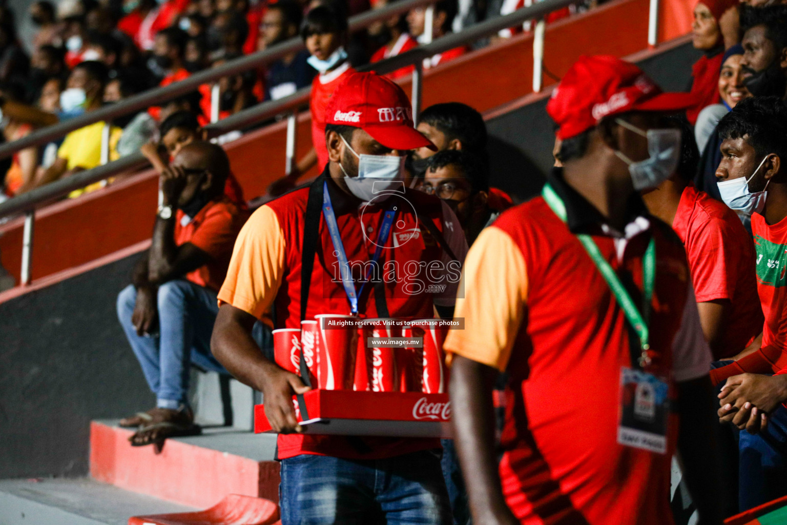 Maldives vs Nepal in SAFF Championship 2021 held on 1st October 2021 in Galolhu National Stadium, Male', Maldives