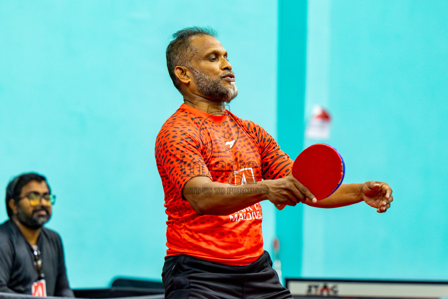 Finals of 9th Inter Office Company & Resort Table Tennis Tournament was held in Male' TT Hall, Male', Maldives on Saturday, 16th November 2024. Photos: Nausham Waheed / images.mv