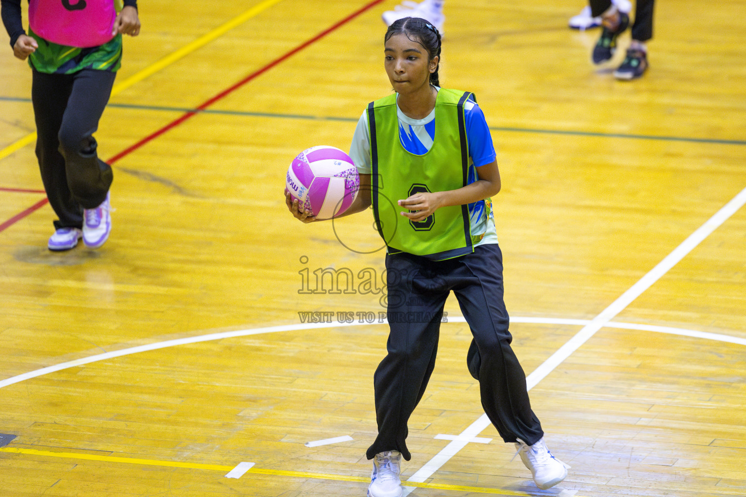 Club Green Streets vs United Unity SC in Day 6 of 24th Milo Netball Association Championship held in Social Center at Male', Maldives on Saturday, 6th September 2025. Photos: Yasna Ahmed / images.mv