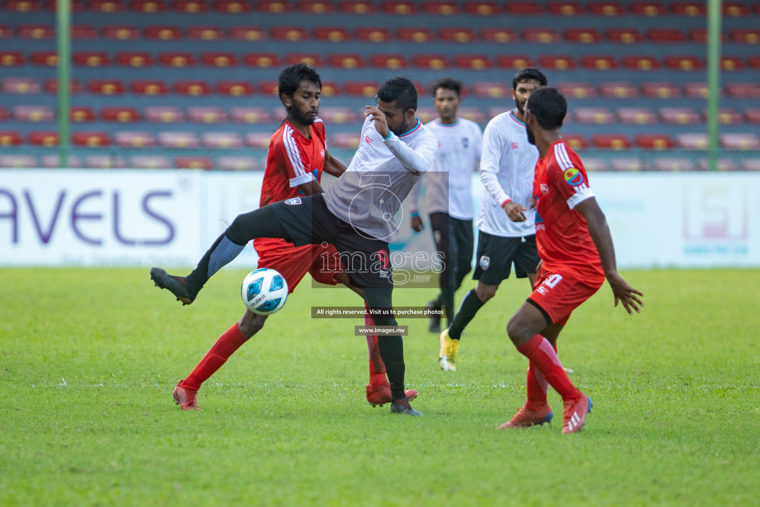 Tent Sports Club vs Club PK in 2nd Division 2022 on 13th July 2022, held in National Football Stadium, Male', Maldives  Photos: Hassan Simah / Images.mv