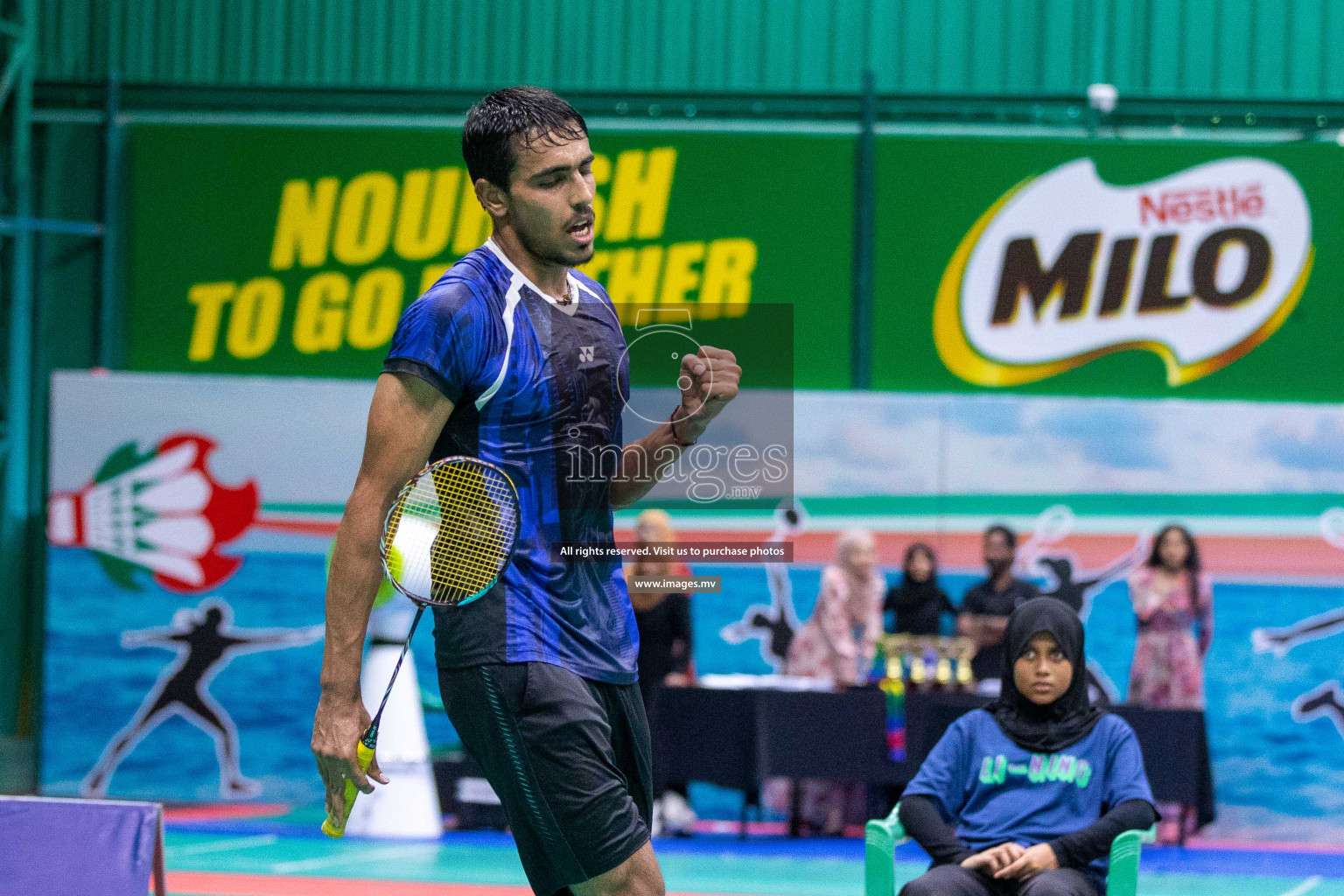 Finals of Li-Ning Maldives International Challenge 2023, was is held in Ekuveni Indoor Court, Male', Maldives on Saturday, 10th June 2023. Photos: Ismail Thoriq / images.mv