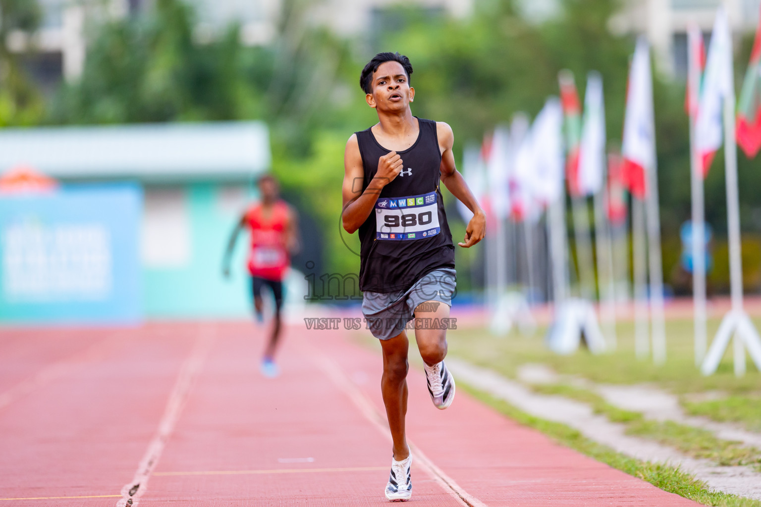 Day 5 of MWSC Interschool Athletics Championships 2024 held in Hulhumale Running Track, Hulhumale, Maldives on Wednesday, 13th November 2024. Photos by: Nausham Waheed / Images.mv