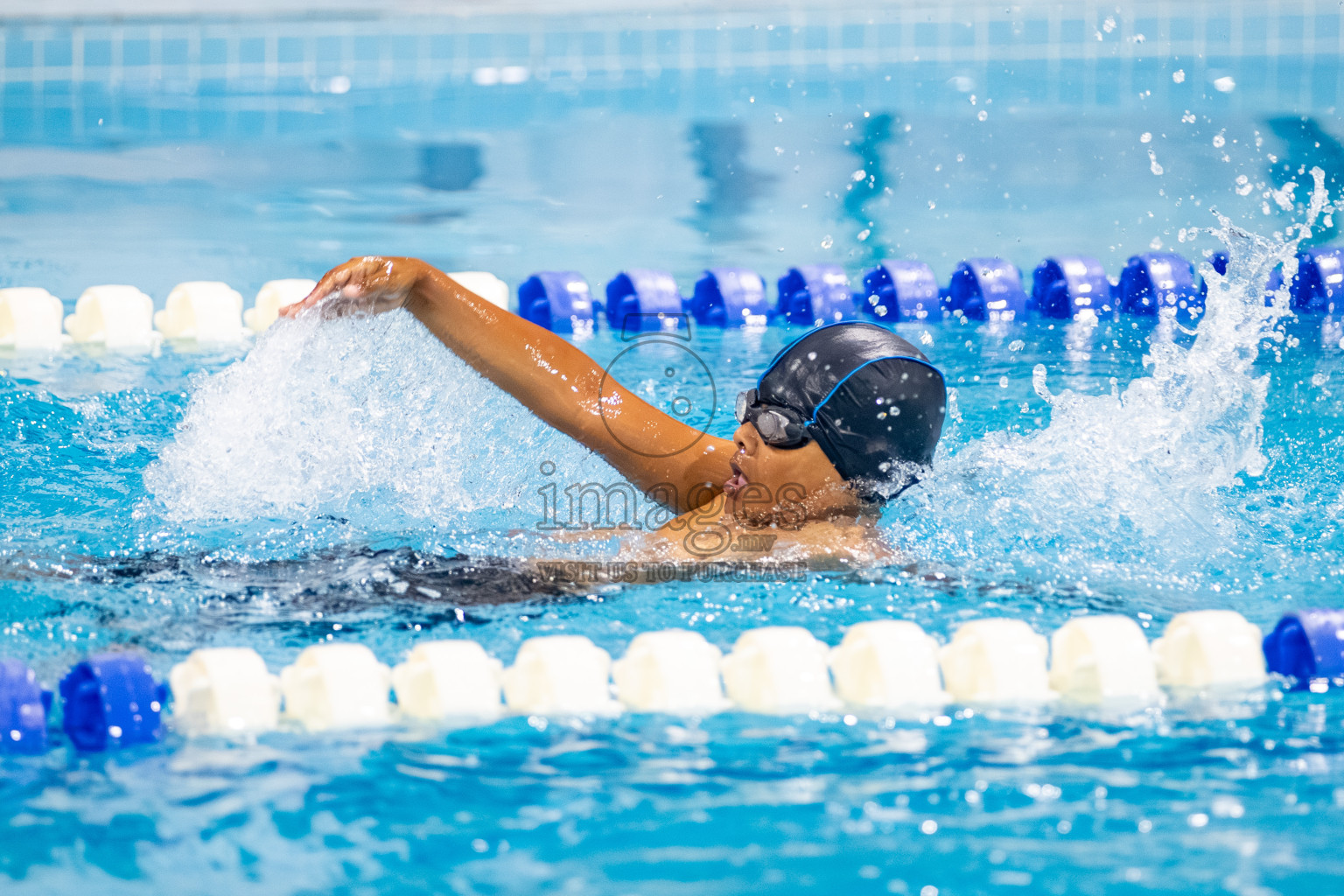 Day 3 of BML 6th National Kids Swimming Kids Festival 2025 held in Hulhumale', Maldives on Wednesday, 5th November 2024. 

Photos: Hassan Simah / images.mv