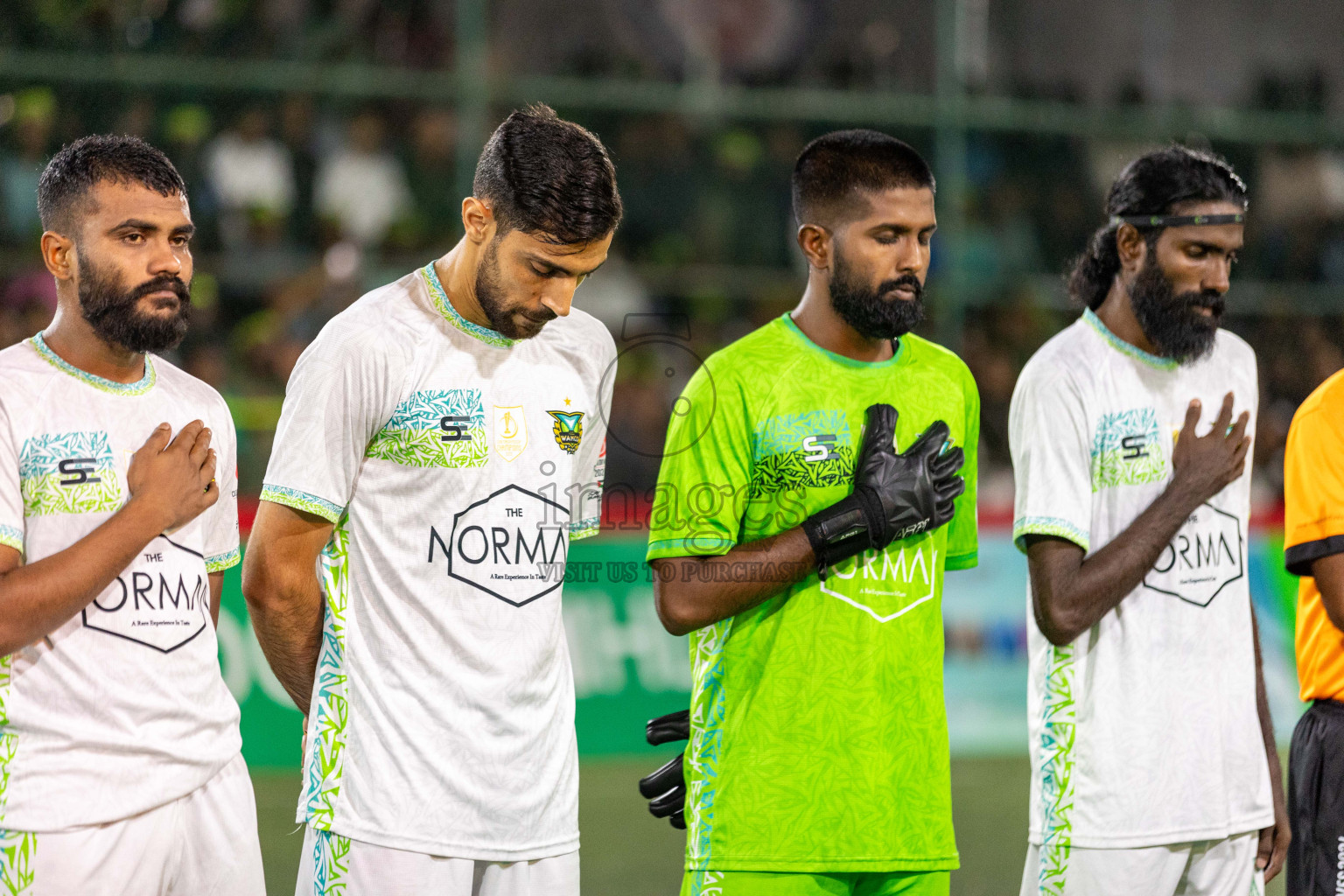 WAMCO vs STELCO RC in the Semi Finals of Club Maldives Cup 2024 held in Rehendi Futsal Ground, Hulhumale', Maldives on Monday, 14th October 2024. Photos: Hassan Simah / images.mv