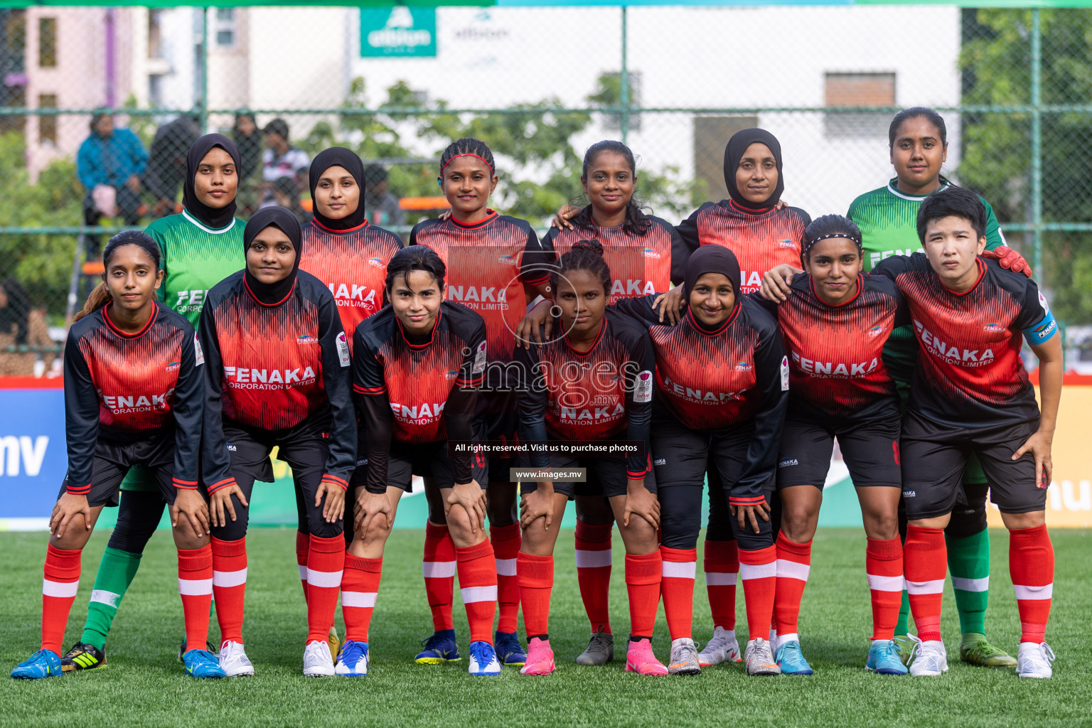 MPL vs Team Fenaka in Eighteen Thirty Women's Futsal Fiesta 2022 was held in Hulhumale', Maldives on Wednesday, 12th October 2022. Photos: Ismail Thoriq / images.mv