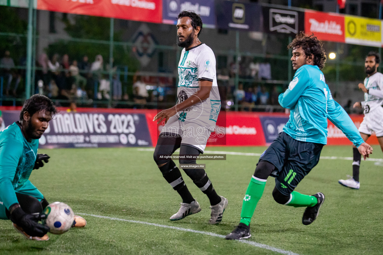 Fehi Fahi Club vs Umraani Club in Club Maldives Cup Classic 2023 held in Hulhumale, Maldives, on Thursday, 03rd August 2023 
Photos: Hassan Simah / images.mv