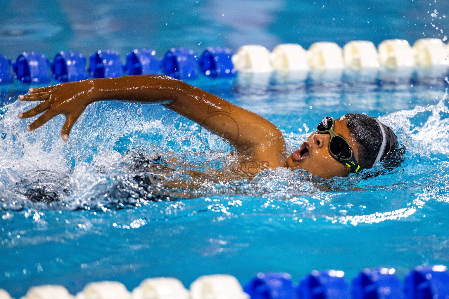 Day 4 of BML 5th National Swimming Kids Festival 2024 held in Hulhumale', Maldives on Thursday, 21st November 2024. Photos: Nausham Waheed / images.mv