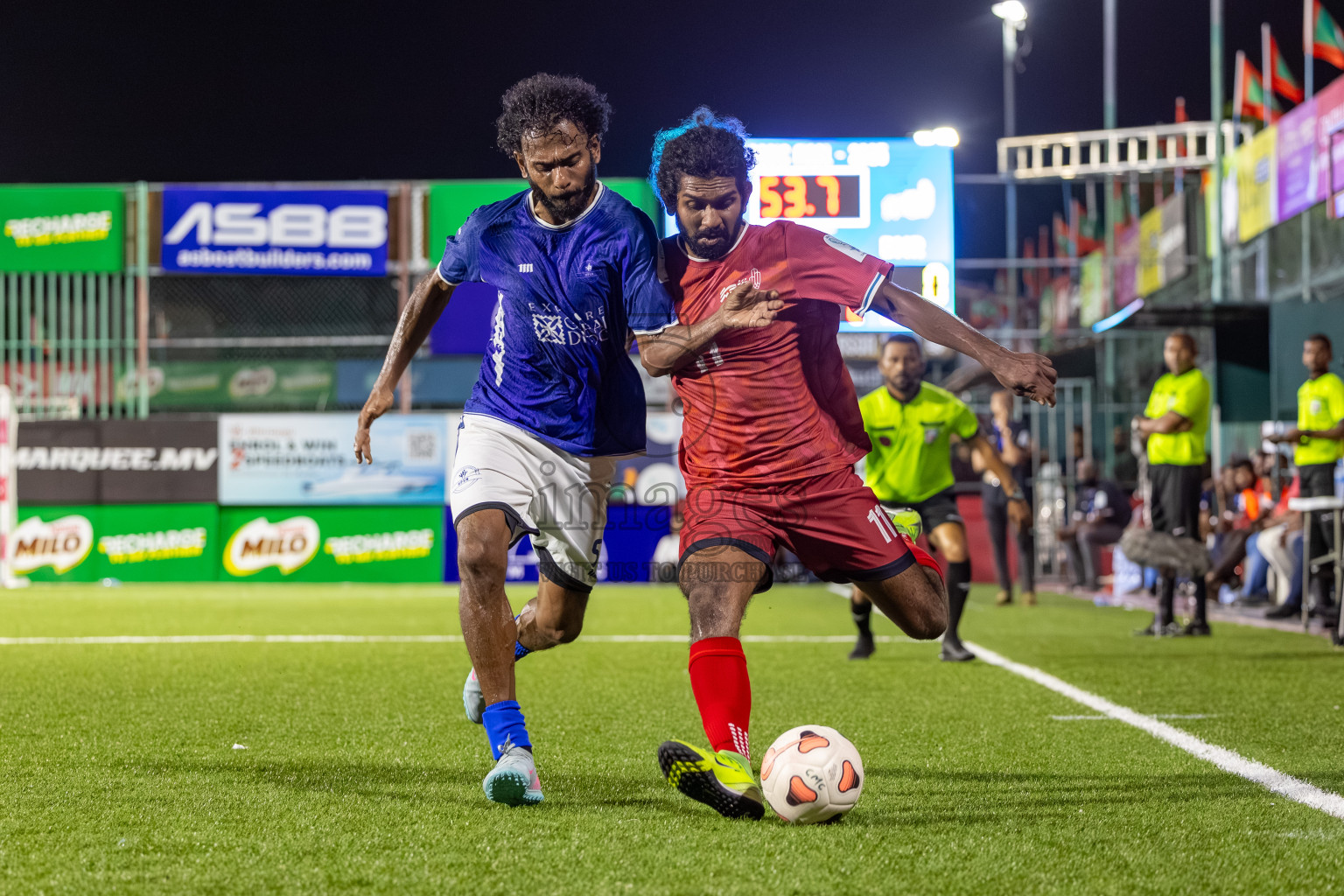 HPSN vs Club Binara in the finals of Club Maldives Classic 2025 at Rehendhi Futsal Grounds, Hulhumale, Maldives, on Monday, 6th October 2025. Photos: Ismail Thoriq, Mohamed Mahefooz Moosa / images.mv