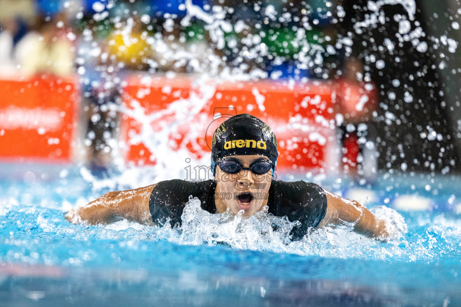 Day 7 of National Swimming Competition 2024 held in Hulhumale', Maldives on Thursday, 19th December 2024.
Photos: Ismail Thoriq / images.mv