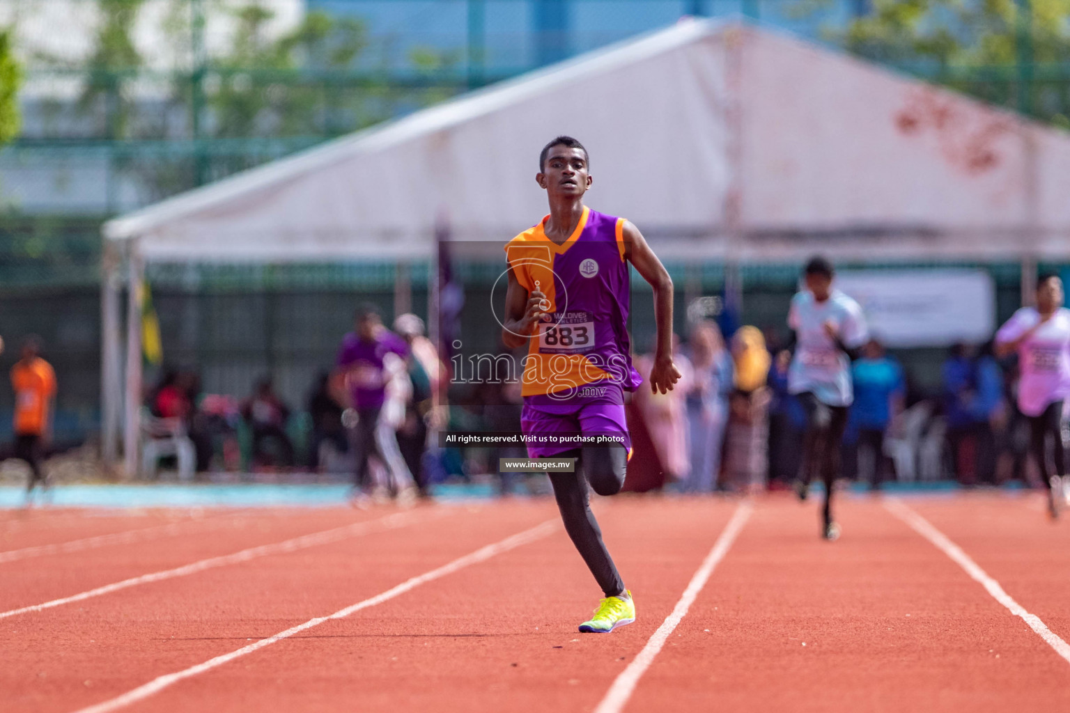 Day 2 of Inter-School Athletics Championship held in Male', Maldives on 24th May 2022. Photos by: Maanish / images.mv