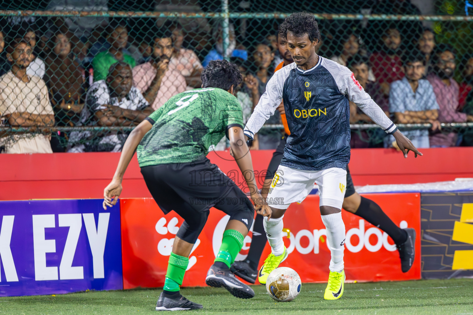 Hulhumale vs Villimale in Zone Round on Day 31 of Golden Futsal Challenge 2025 was held on Tuesday, 4th February 2025, in Hulhumale', Maldives.
Photos: Ismail Thoriq / images.mv