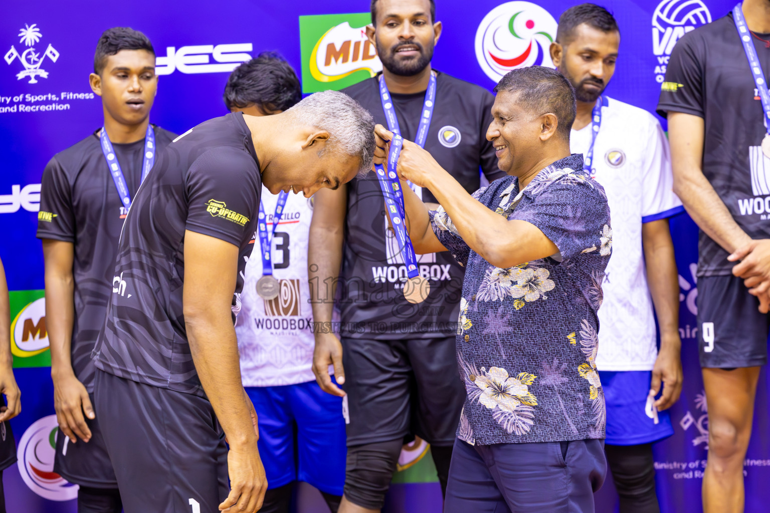 Final of MILO VAM Cup 2024 (Men's Division) was held in Social Center Indoor Hall on Monday, 4th November 2024. 
Photos: Ismail Thoriq / images.mv