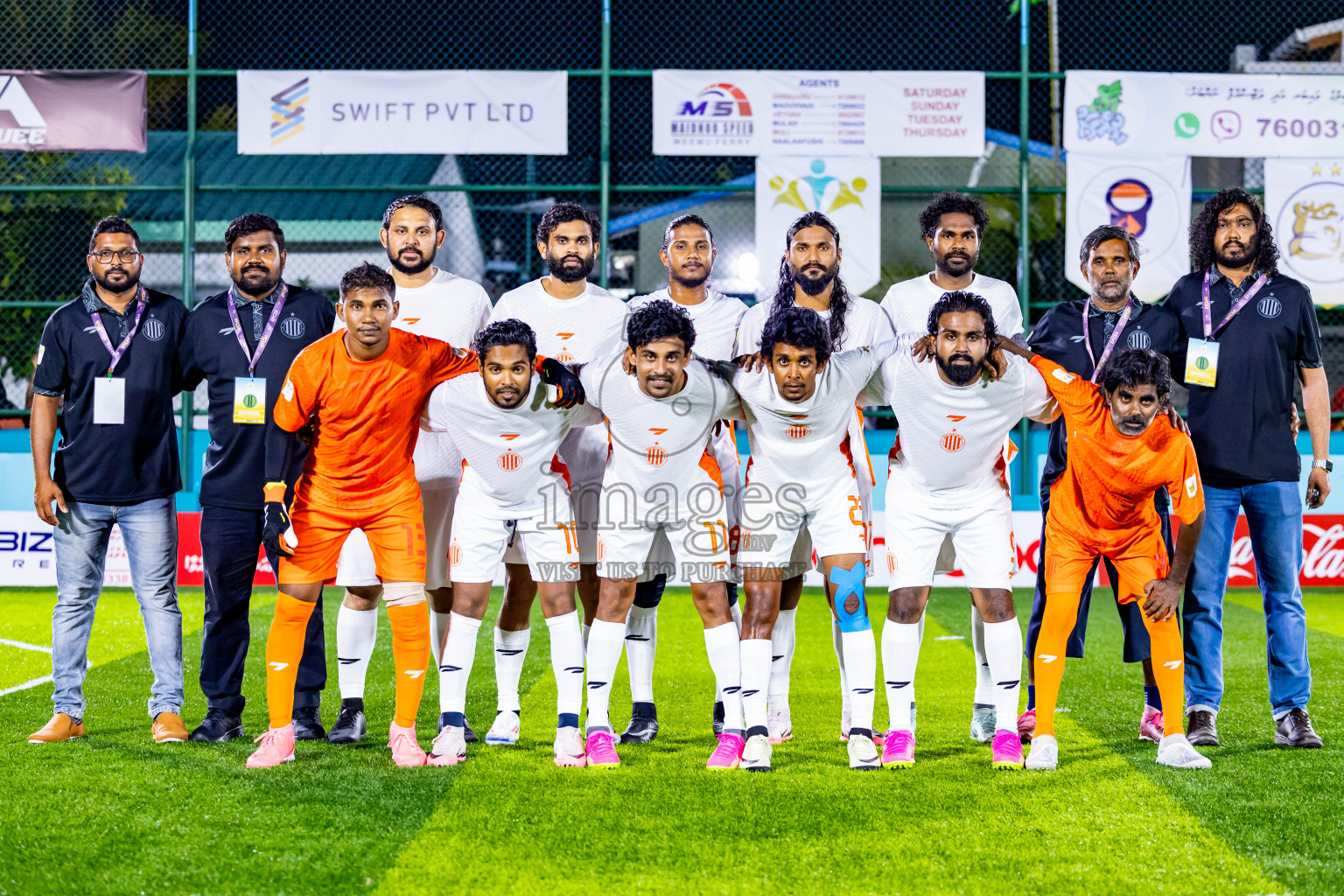 Dee Ess Jay SC vs Much Black in Day 2 of Laamehi Dhiggaru Ekuveri Futsal Challenge 2024 was held on Saturday, 27th July 2024, at Dhiggaru Futsal Ground, Dhiggaru, Maldives Photos: Nausham Waheed / images.mv