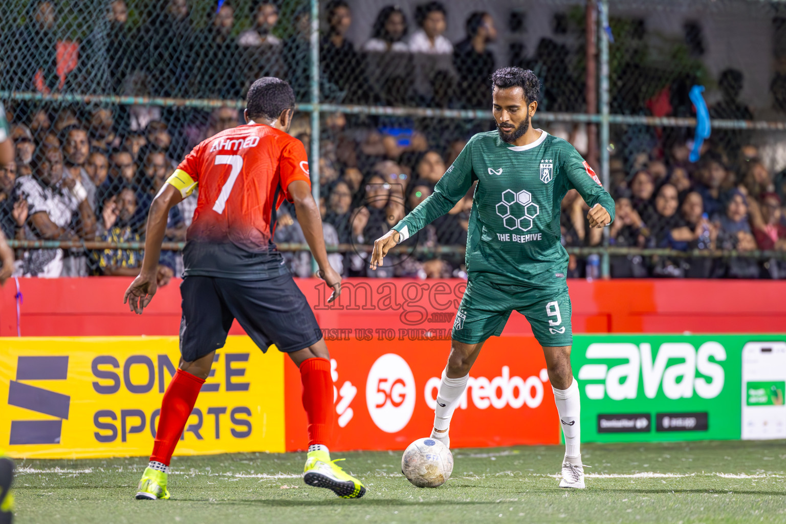 L Gan vs Th Thimarafushi in Zone Round on Day 30 of Golden Futsal Challenge 2025 was held on Monday , 3rd February 2025, in Hulhumale', Maldives.
Photos: Ismail Thoriq / images.mv
