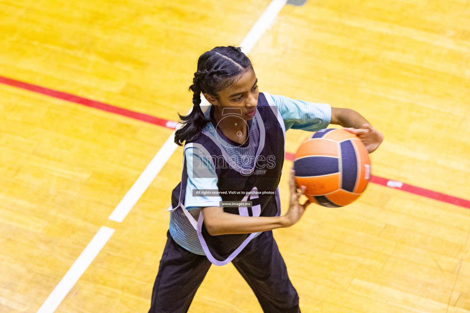 Day5 of 24th Interschool Netball Tournament 2023 was held in Social Center, Male', Maldives on 31st October 2023. Photos: Nausham Waheed / images.mv