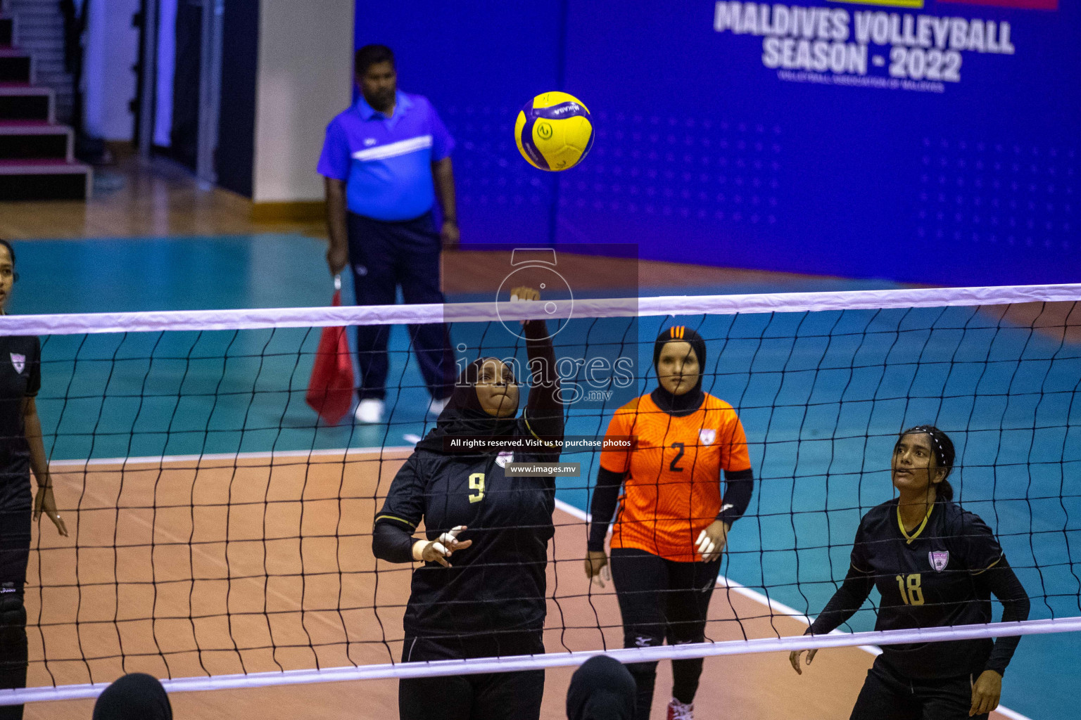 Volleyball Association Cup 2022-Women's Division-Match Day 3 was held in Male', Maldives on Thursday, 26th May 2022 Photos By: Ismail Thoriq / images.mv