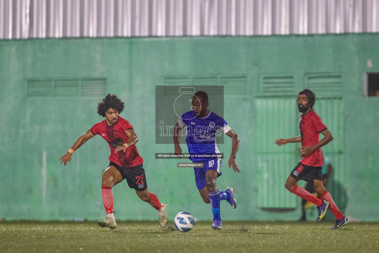 Club Teenage vs New Radiant Sports Club in 2nd Division 2022 on 16th July 2022, held in Maafannu Turf 1, Male', Maldives Photos: Ismail Thoriq / Images.mv