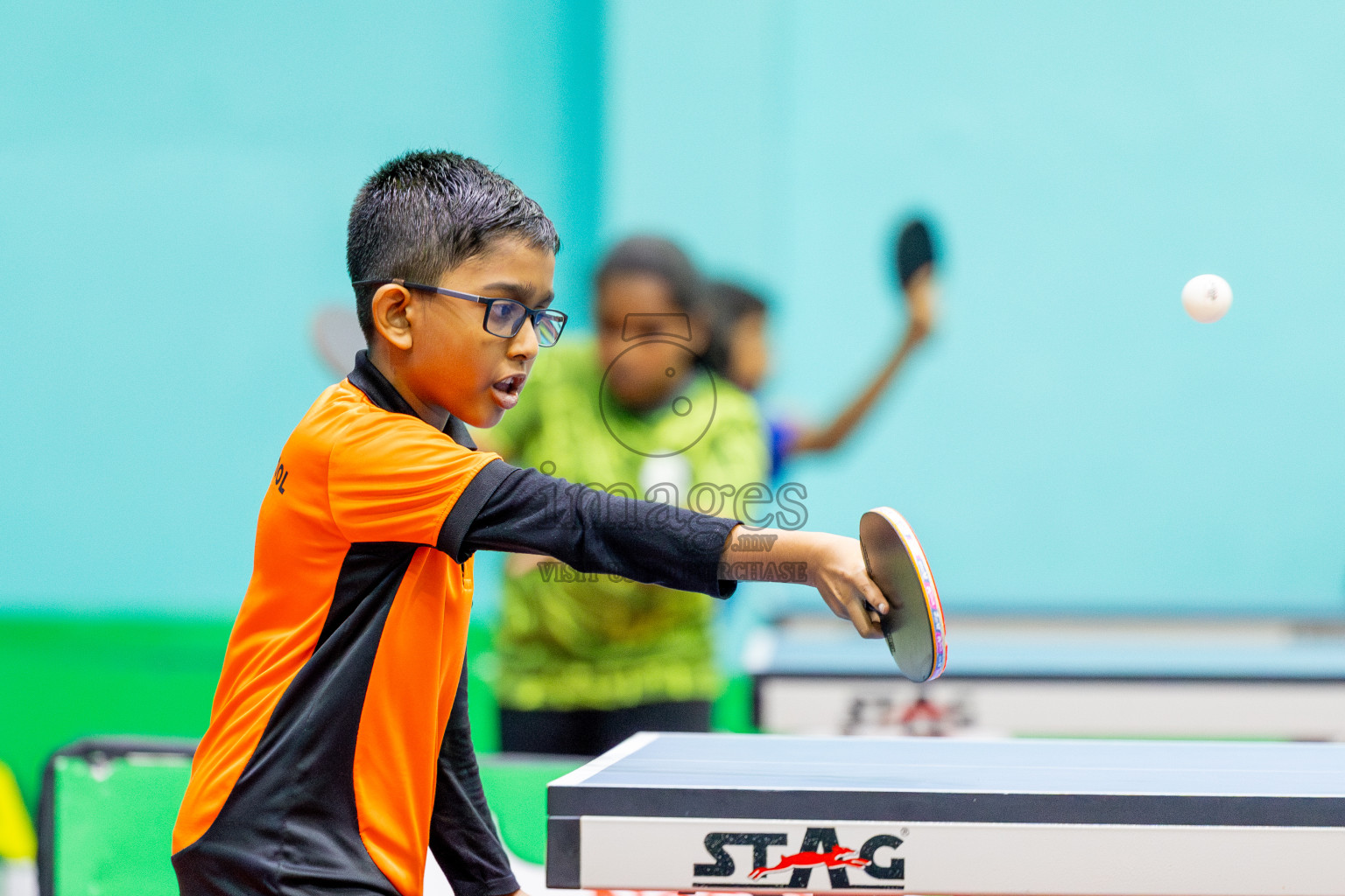 Day 5 of Interschool Table Tennis Tournament 2025 held at Male' TT Hall, Male', Maldives on Monday, 19th May 2025.
Photos By: Ismail Thoriq / images.mv