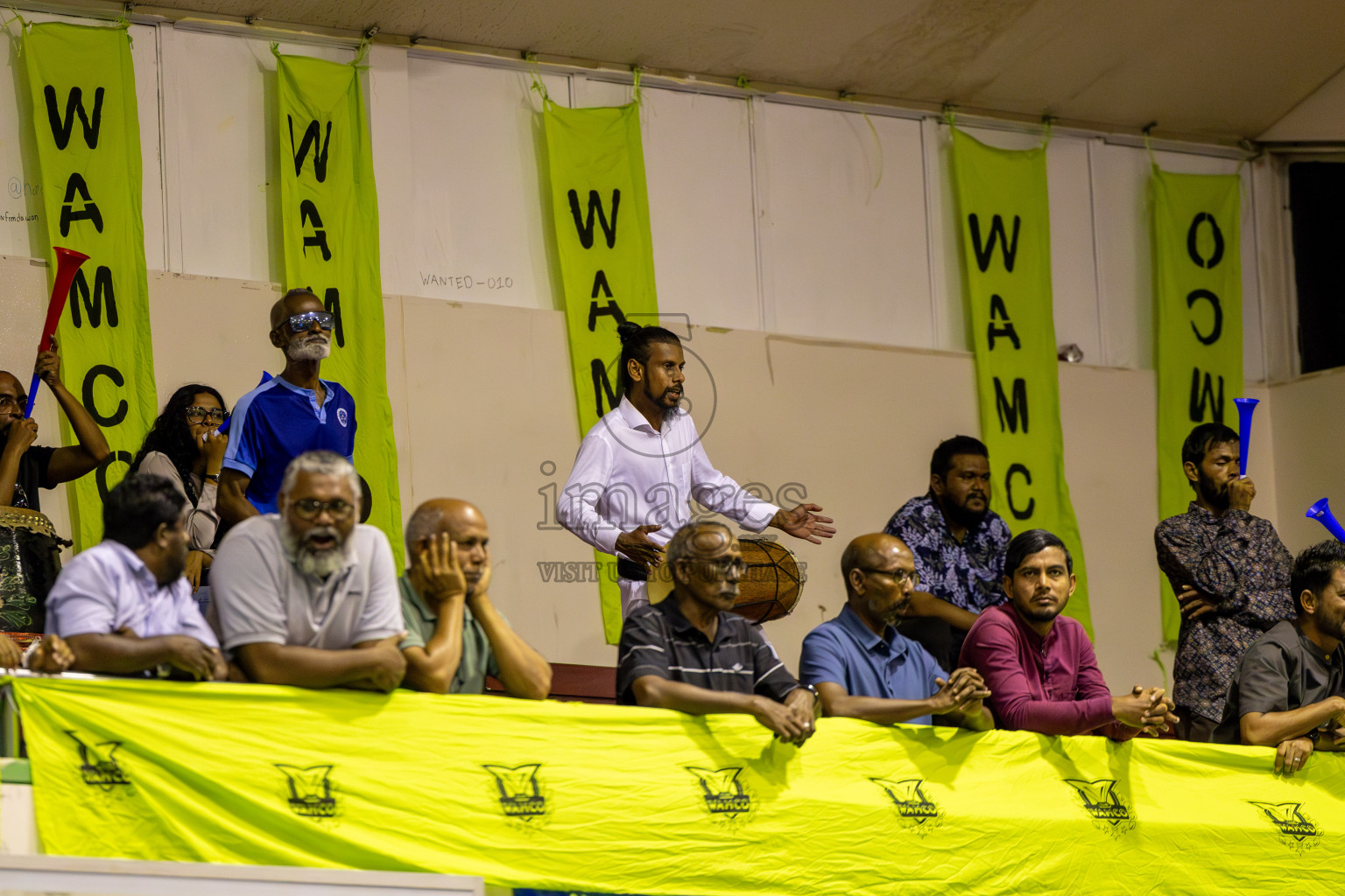 Club WAMCO vs Huraa Community Club in Day 1 of National Volleyball League 2025 - Women's Division held in Male', Maldives on Saturday, 19th April 2025 at Social Center Indoor Hall Photos By: Ismail Thoriq / images.mv