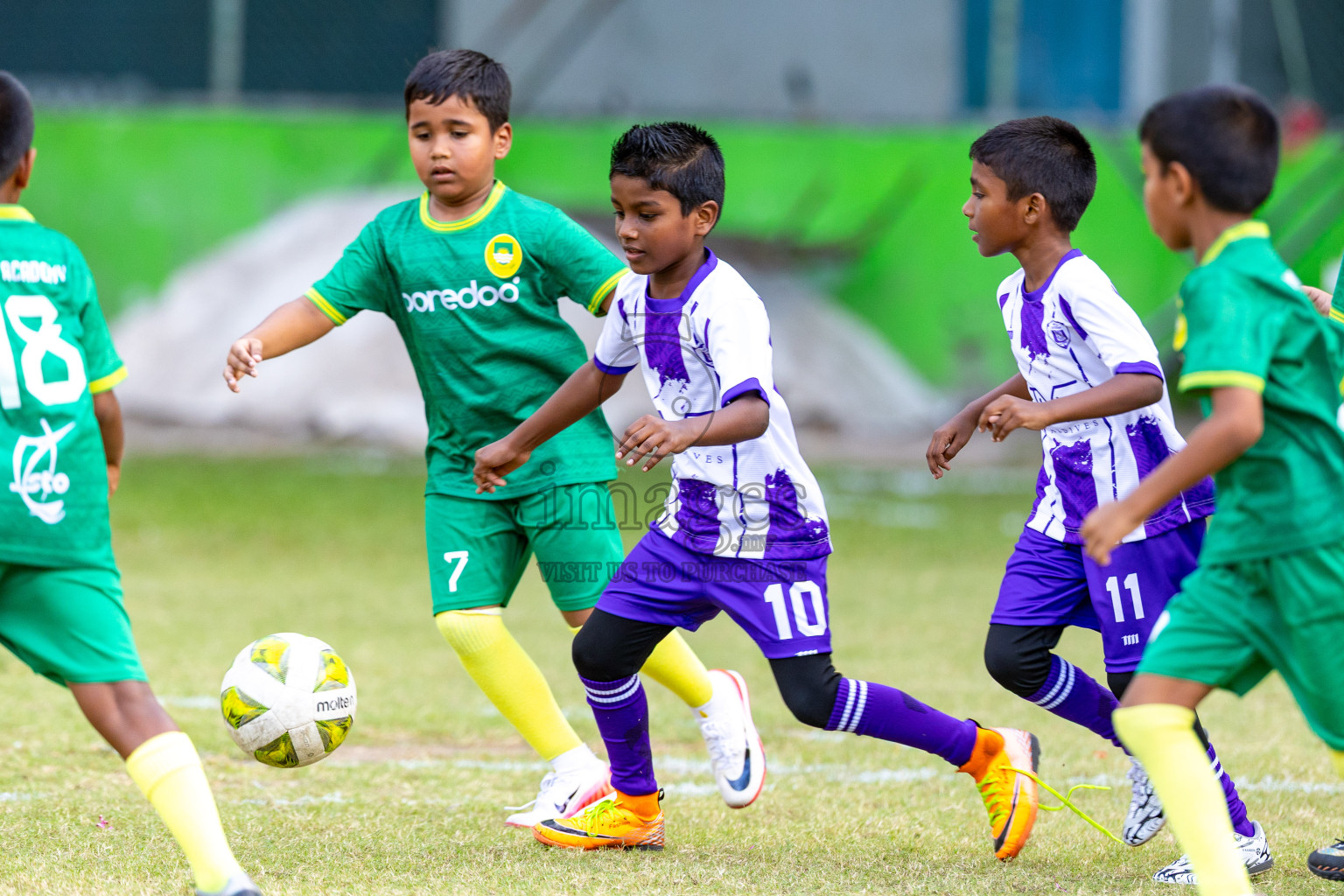 Day 1 of MILO SVAM Juniors 2025 (U-8) was held at Henveiru Stadium in Male', Maldives on Thursday, 26th June 2025. Photos: Mohamed Mahfooz Moosa / images.mv