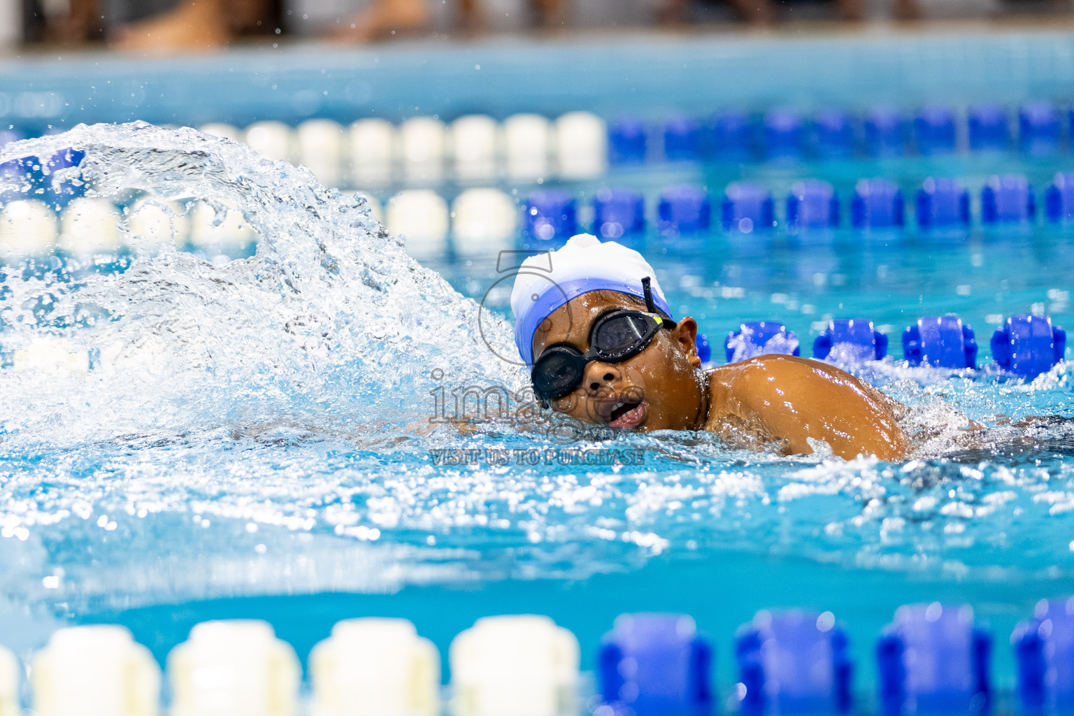 Day 2 of BML 6th National Kids Swimming Kids Festival 2025 held in Hulhumale', Maldives on Tuesday, 4th November 2024. Photos: Hassan Simah / images.mv