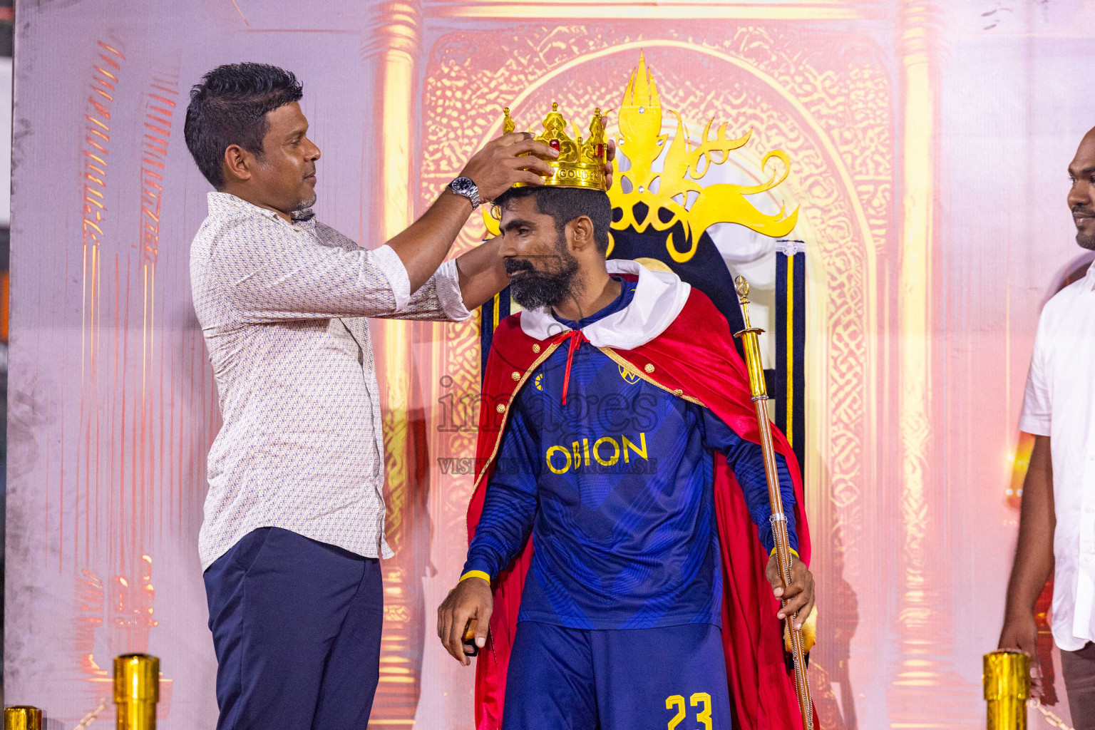 B Eydhafushi vs L Gan in the Final of Golden Futsal Challenge 2024 was held on Thursday, 7th March 2024, in Hulhumale', Maldives 
Photos: Ismail Thoriq / images.mv