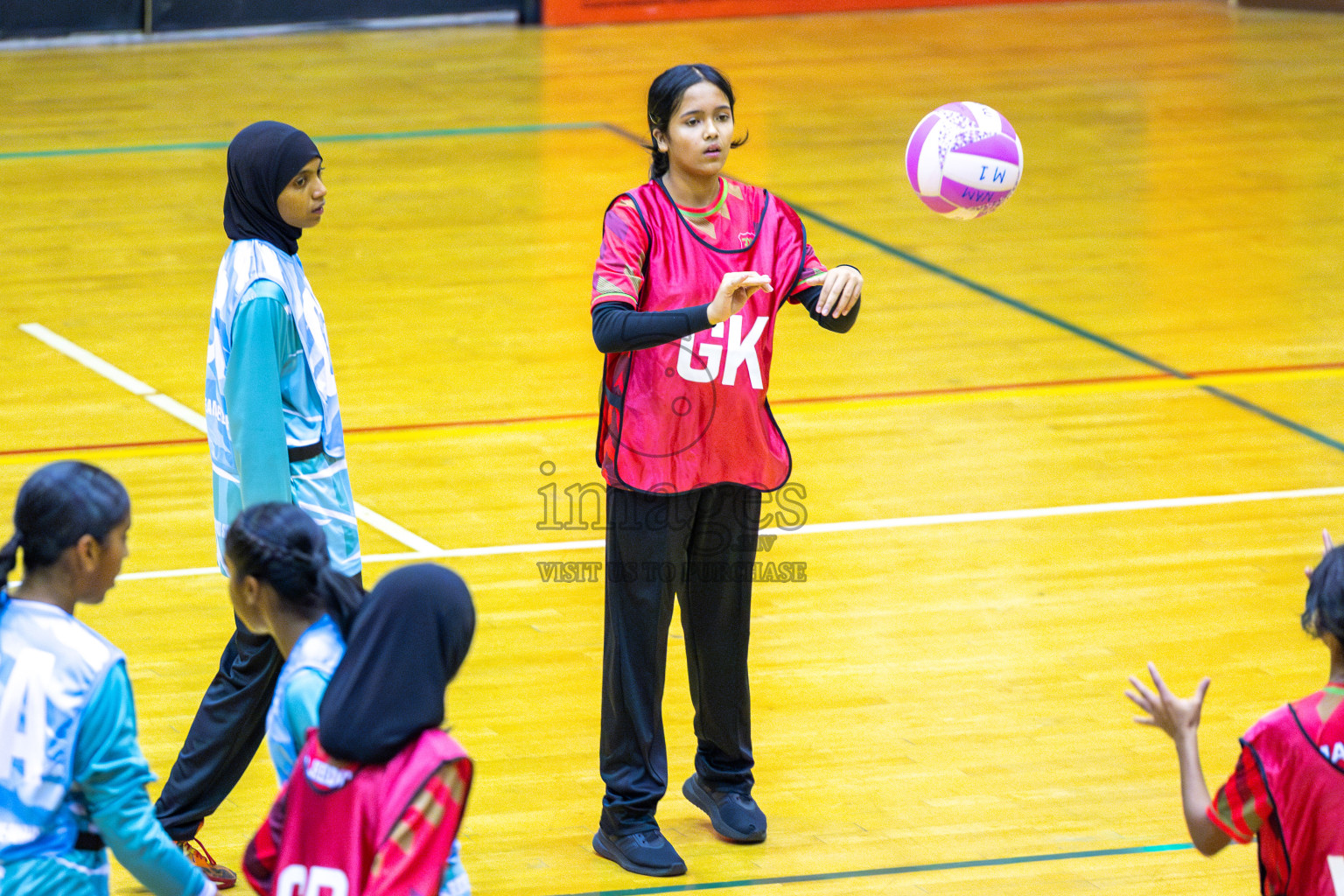 Day 10 of 26th Inter-School Netball Tournament 2025 was held in Social Center Indoor Hall on Tuesday, 28th October 2025. Photos: Ismail Thoriq / images.mv
