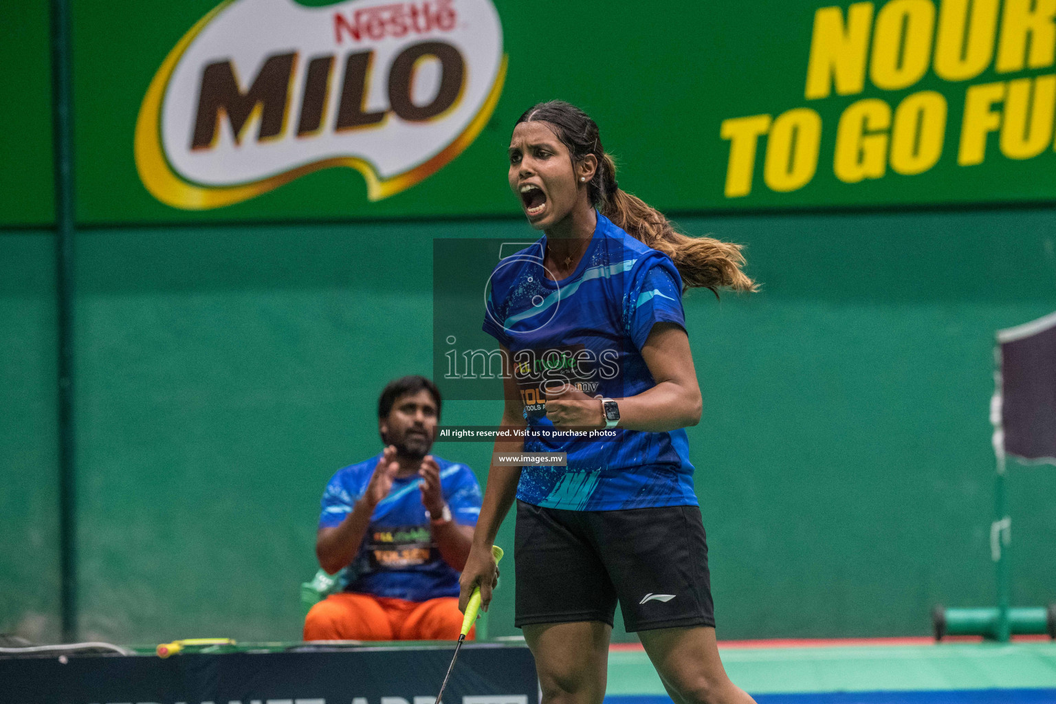 Final of Badminton association mixed group championship 2021 held in Male', Maldives Photos by Nausham Waheed