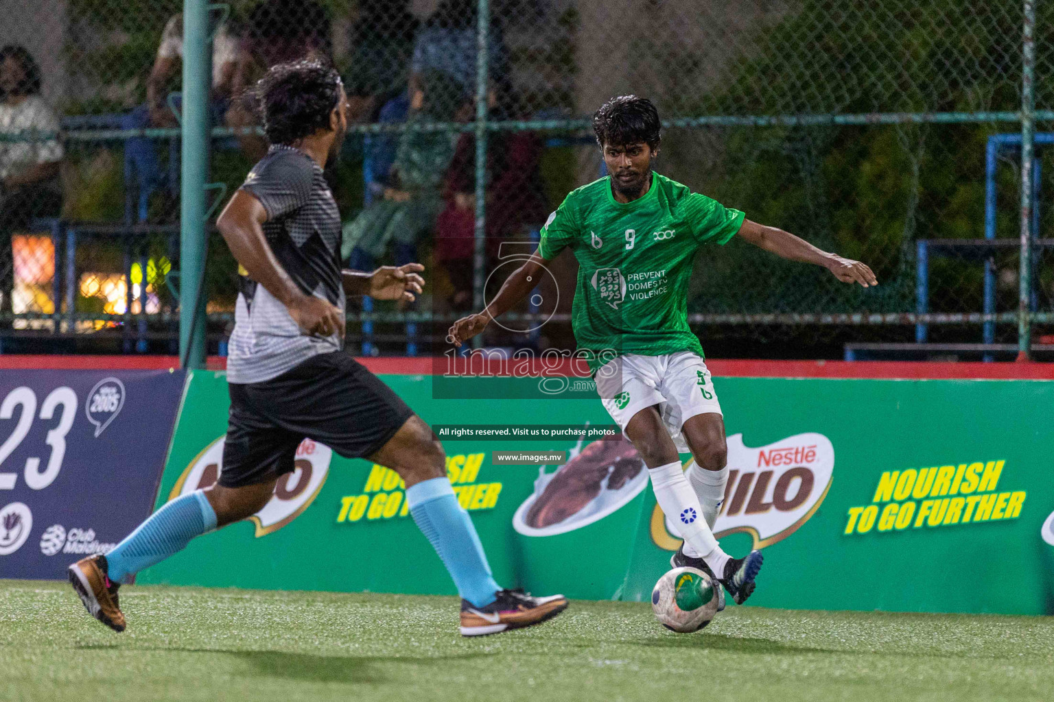 Team Badhahi vs Meteorology in Club Maldives Cup Classic 2023 held in Hulhumale, Maldives, on Monday, 24th July 2023. Photos: Ismail Thoriq / images.mv