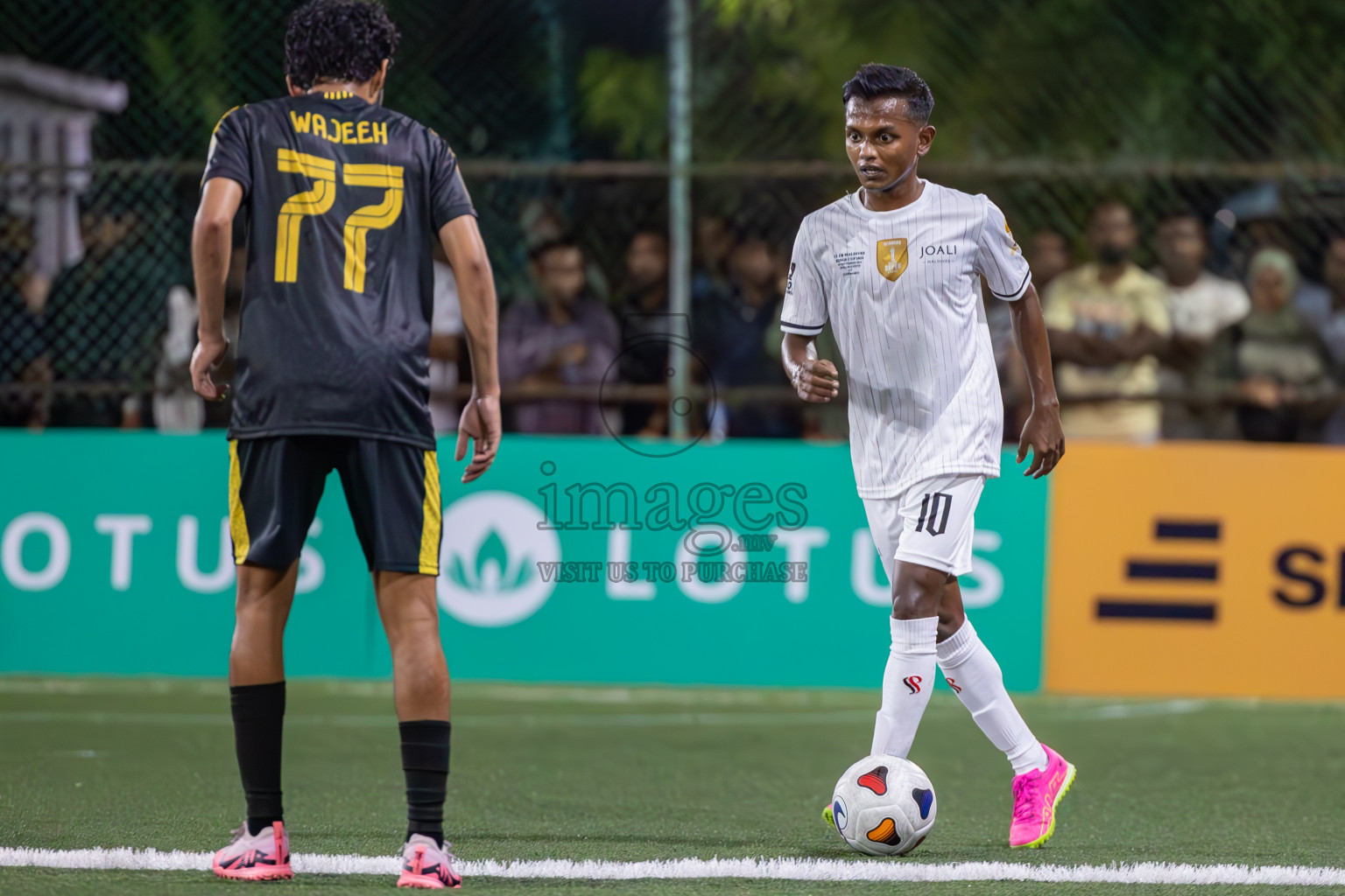 CLUB WAMCO vs JOALI Maldives  in the finals of Kings Cup 2024 held in Rehendi Futsal Ground, Hulhumale', Maldives on Sunday, 1st September 2024. 
Photos: Ismail Thoriq / images.mv