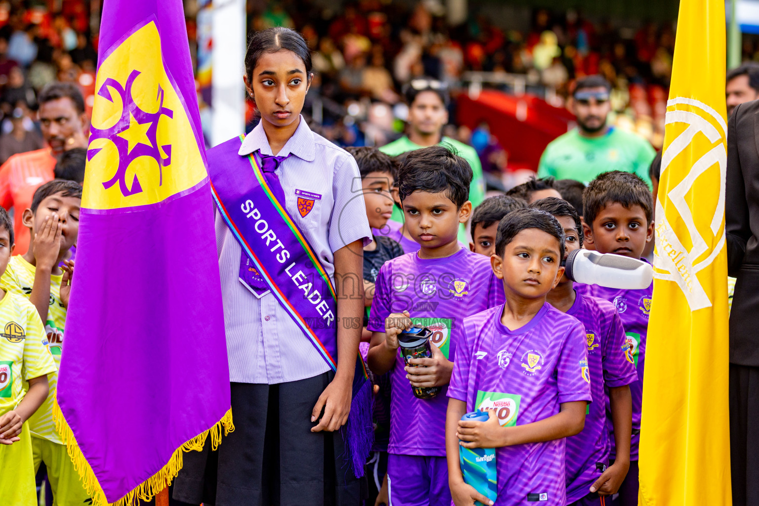 Day 2 of MILO Kids Football Fiesta was held at National Stadium in Male', Maldives on Saturday, 24th February 2024.