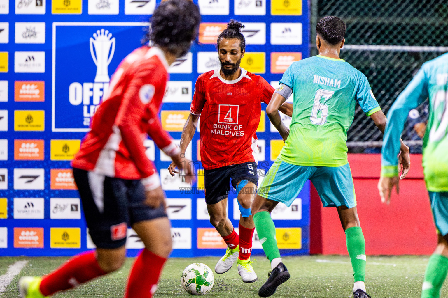 BML vs Club WAMCO in Day 15 of Office League 2025 was held on Friday, 2nd May 2025 in Hulhumale', Maldives. Photos: Nausham Waheed / images.mv