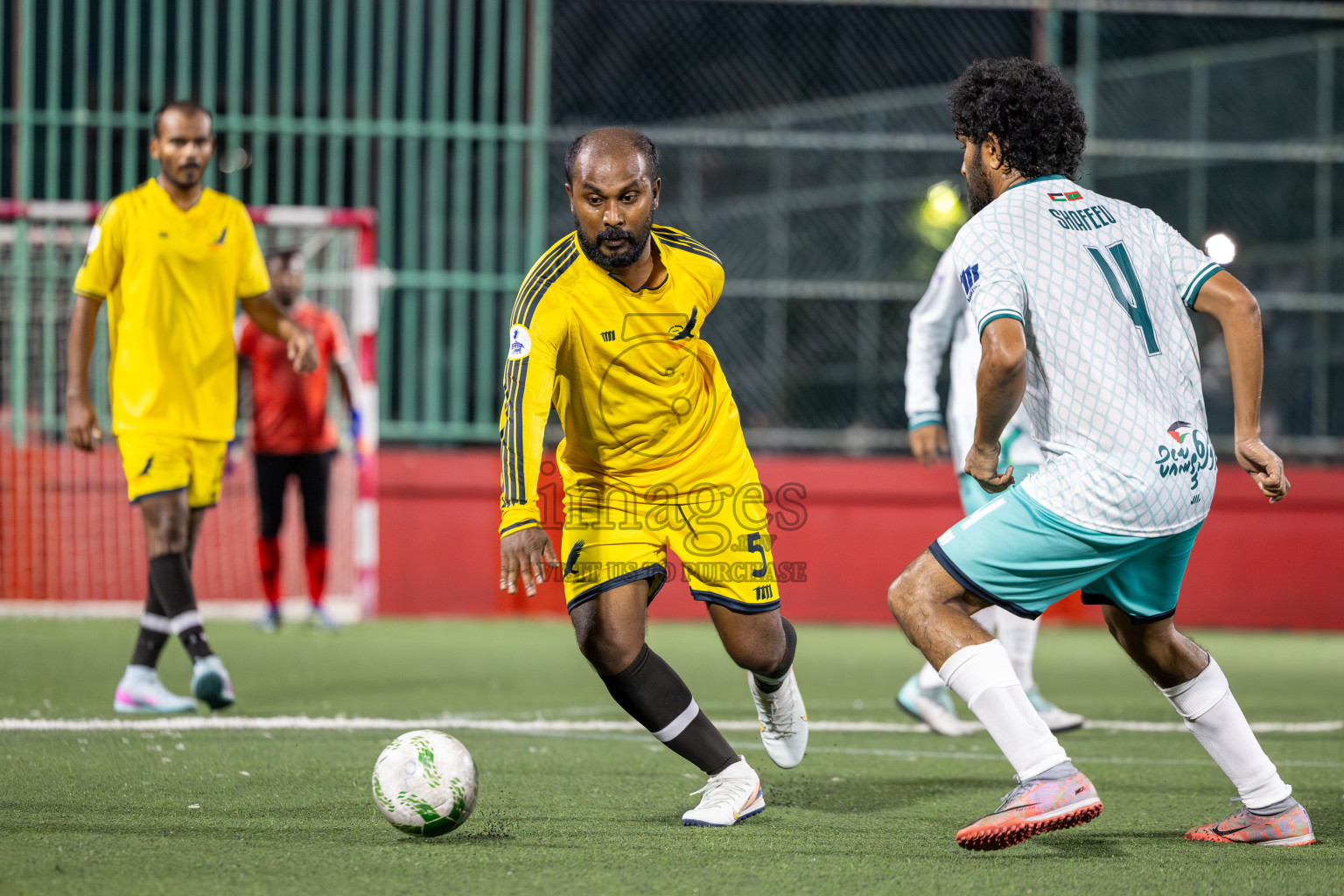 Dharumavantha vs The Hawks in Day 5 of Office League 2025 was held on Sunday, 20th April 2025 in Hulhumale', Maldives.
Photos: Ismail Thoriq / images.mv
