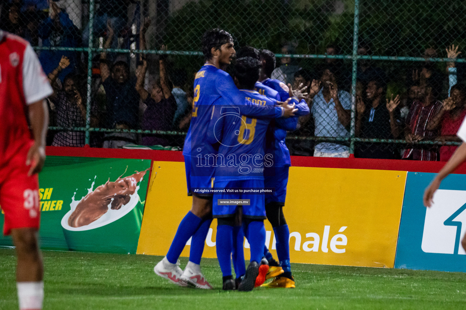 Customs RC vs Club Aasandha in Club Maldives Cup 2022 was held in Hulhumale', Maldives on Saturday, 15th October 2022. Photos: Hassan Simah/ images.mv