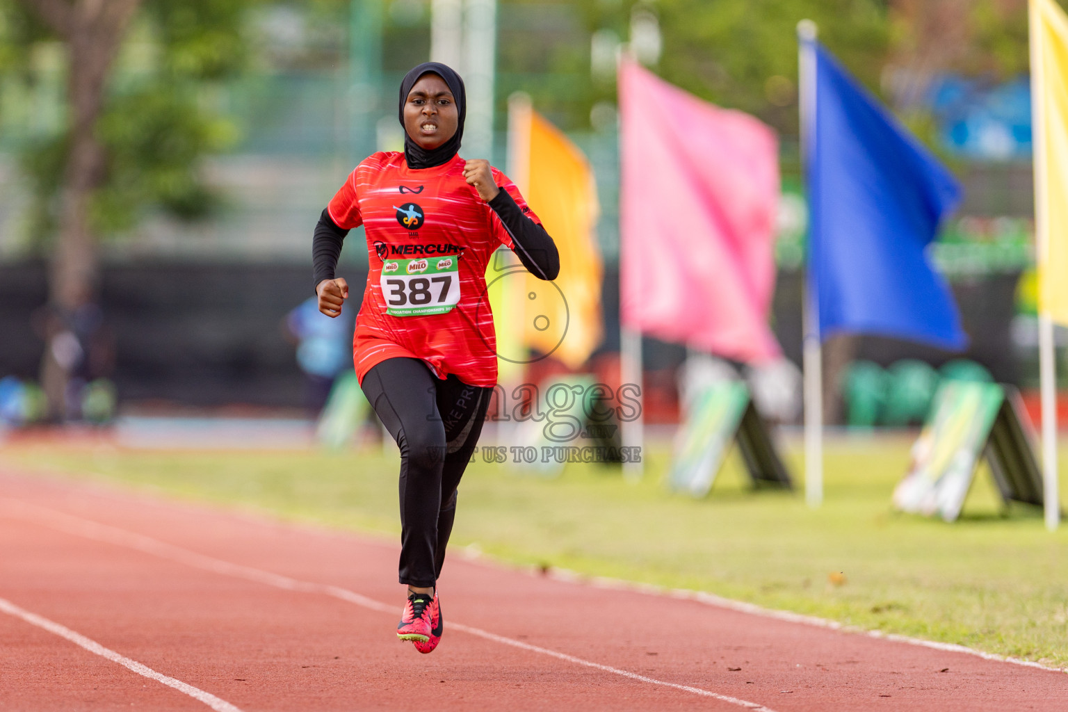 Day 3 of MILO Athletics Association Championship was held on Thursday, 7th May 2024 in Male', Maldives. Photos: Nausham Waheed