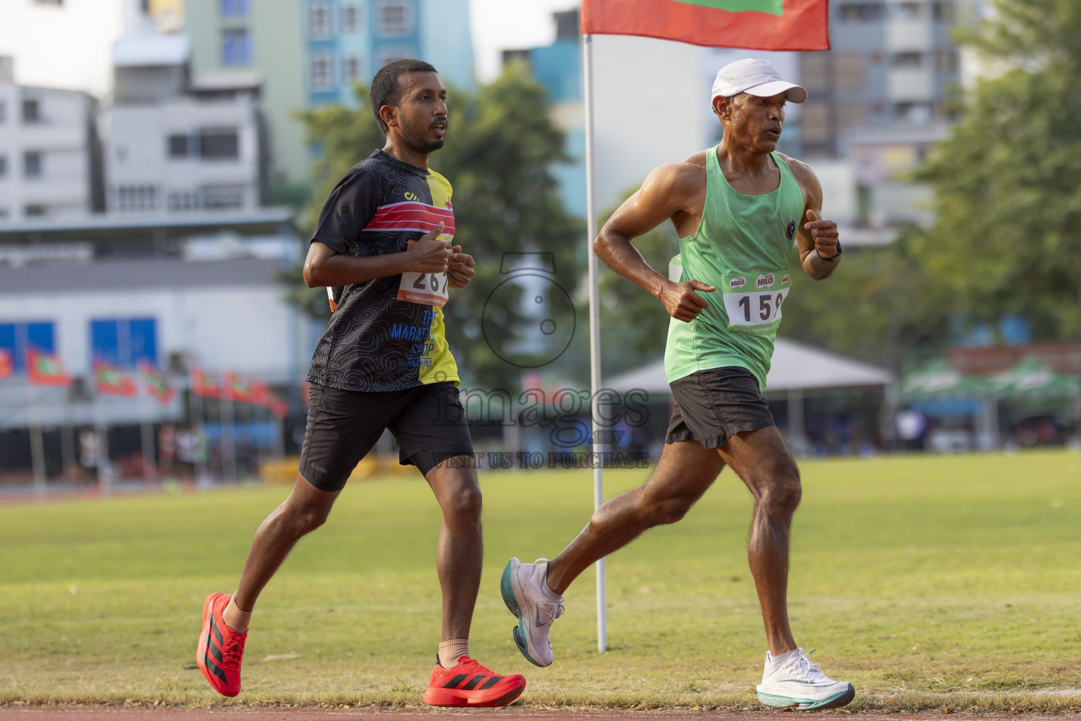 Day 1 of National Athletics Championship 2025 was held at Ekuveni Running Ground in Male', Maldives on Thursday, 14th August 2025. Photos: Hasni / images.mv