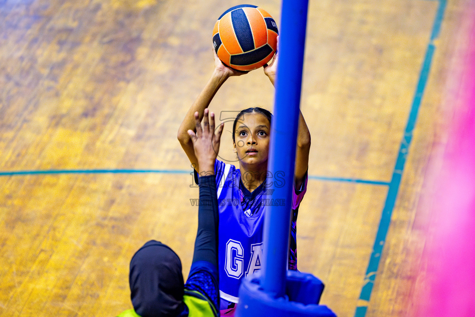 Day 2 of 21st National Netball Tournament was held in Social Canter at Male', Maldives on Thursday, 10th May 2024. Photos: Nausham Waheed / images.mv